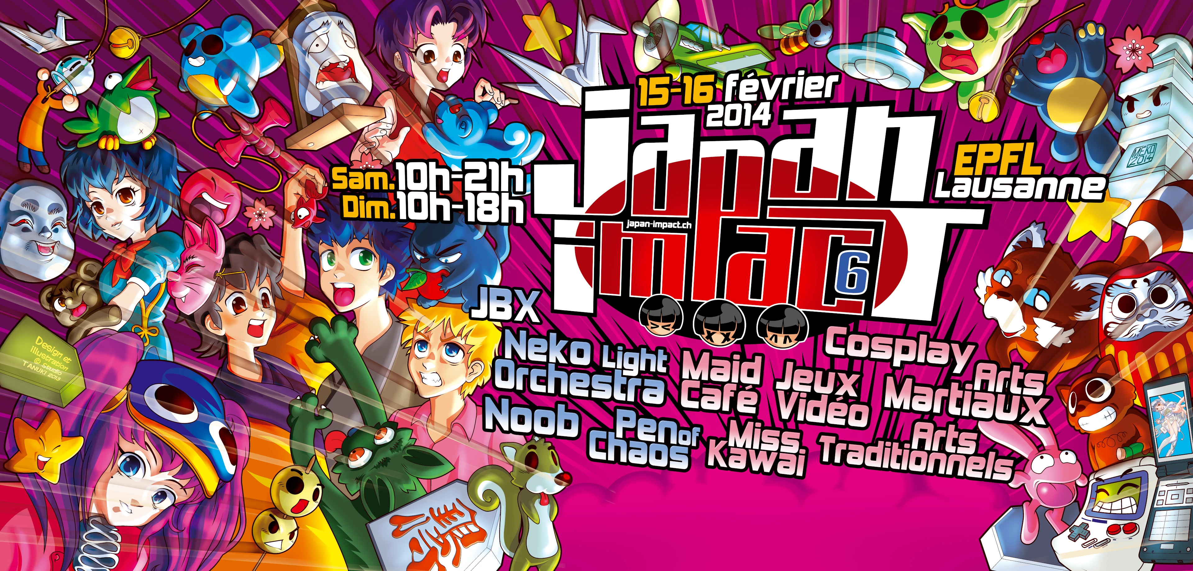 Édition 2014 du site Japan Impact